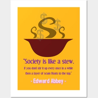 Society Stew Posters and Art